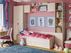 Детская комната Вега 1 Дуб беленый в Берёзовском - beryozovskij.magazinmebel.ru | фото