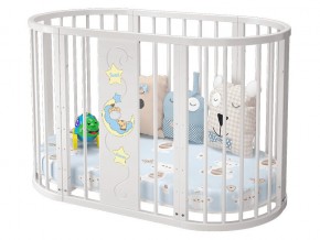 Детская кроватка белая Эстель в Берёзовском - beryozovskij.magazinmebel.ru | фото