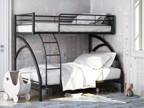 Двухъярусная кровать Виньола 2 Черная в Берёзовском - beryozovskij.magazinmebel.ru | фото