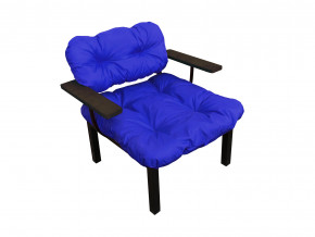 Кресло Дачное синяя подушка в Берёзовском - beryozovskij.magazinmebel.ru | фото