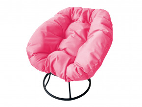 Кресло Пончик без ротанга розовая подушка в Берёзовском - beryozovskij.magazinmebel.ru | фото - изображение 1