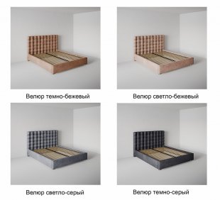 Кровать Венеция 1.6 м с ортопедическим основанием в Берёзовском - beryozovskij.magazinmebel.ru | фото - изображение 6