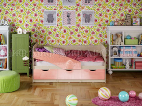 Кровать Бабочки 1800 Розовый металлик в Берёзовском - beryozovskij.magazinmebel.ru | фото