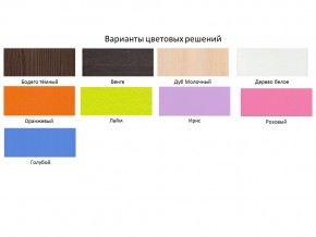 Кровать чердак Малыш 70х160 белый с фасадом для рисования феритейл в Берёзовском - beryozovskij.magazinmebel.ru | фото - изображение 2