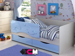 Кровать детская Алиса КР 812 голубая 1600 в Берёзовском - beryozovskij.magazinmebel.ru | фото