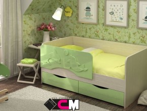 Кровать детская Алиса КР 812 зеленая 1600 в Берёзовском - beryozovskij.magazinmebel.ru | фото