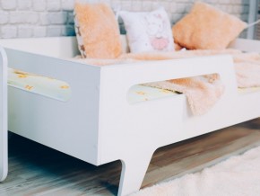 Кровать детская Бэби белая в Берёзовском - beryozovskij.magazinmebel.ru | фото - изображение 2