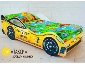 Кровать детская машина Такси в Берёзовском - beryozovskij.magazinmebel.ru | фото - изображение 1