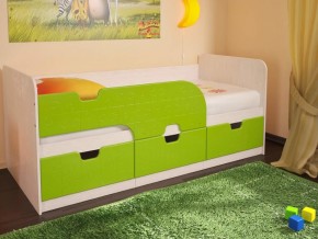 Кровать детская Минима лайм в Берёзовском - beryozovskij.magazinmebel.ru | фото - изображение 1