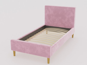 Кровать Линси 900 розовый в Берёзовском - beryozovskij.magazinmebel.ru | фото