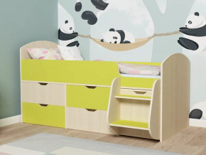 Кровать Малыш-7 Дуб-лайм в Берёзовском - beryozovskij.magazinmebel.ru | фото