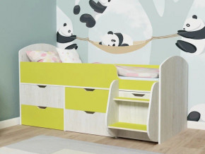 Кровать Малыш-7 Винтербер-Лайм в Берёзовском - beryozovskij.magazinmebel.ru | фото - изображение 1