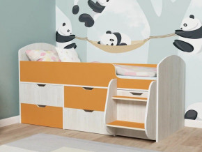 Кровать Малыш-7 Винтербер-Оранжевый в Берёзовском - beryozovskij.magazinmebel.ru | фото - изображение 1