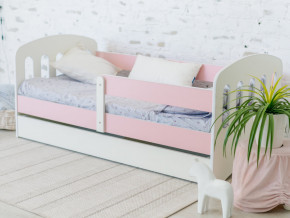 Кровать Малыш с ящиком розовый в Берёзовском - beryozovskij.magazinmebel.ru | фото