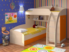Кровать Соня 1+2 Оранжевый в Берёзовском - beryozovskij.magazinmebel.ru | фото