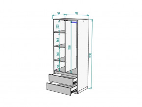 Шкаф Malta light H297 Белый в Берёзовском - beryozovskij.magazinmebel.ru | фото - изображение 2