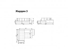 Угловой диван Жардин 3 вид 1 в Берёзовском - beryozovskij.magazinmebel.ru | фото - изображение 8